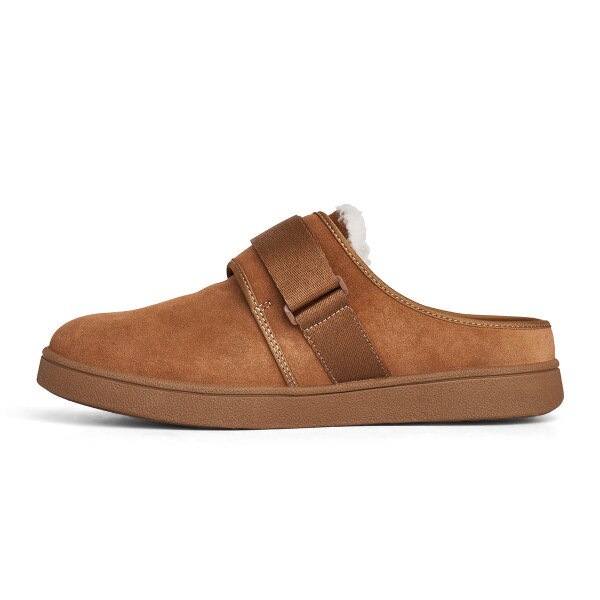 No. 92 Open Back Slipper in Camel